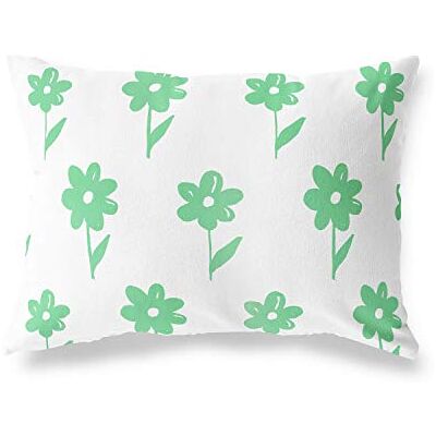 Bonamaison Fundas para Cojínes, Verde Petróleo-Blanco Funda de Almohada para Sofá Coche Silla Oficina Cama Decorativa Moderna Decoración del Hogar, 45x60 Cm Diseñado y Fabricado en Turquía Bonamaison Fundas para Cojínes, Verde Petróleo-Blanco Funda de Almohada para Sofá Coche Silla Oficina Cama Decorativa Moderna Decoración del Hogar, 45x60 Cm Diseñado y Fabricado en Turquía
