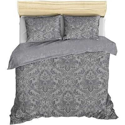 Wellhome - Nordic - Gris - 240x220 cm - Bedding set Wellhome - Nordic - Gris - 240x220 cm - Bedding set