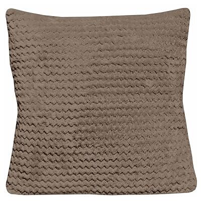 Soleil d'ocre Cocooning, Cojín, 45 x 45 cm, Gris Topo Soleil d'ocre Cocooning, Cojín, 45 x 45 cm, Gris Topo