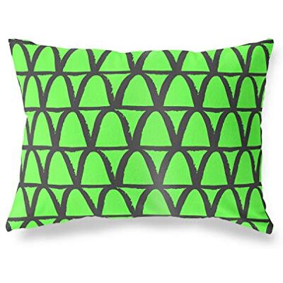 Bonamaison Fundas para Cojínes, Verde Neón-Humo Funda de Almohada para Sofá Coche Silla Oficina Cama Decorativa Moderna Decoración del Hogar, 35x50 Cm Diseñado y Fabricado en Turquía Bonamaison Fundas para Cojínes, Verde Neón-Humo Funda de Almohada para Sofá Coche Silla Oficina Cama Decorativa Moderna Decoración del Hogar, 35x50 Cm Diseñado y Fabricado en Turquía