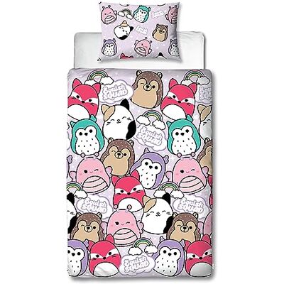 Squishmallows Funda de Edredón Brillante - Conjunto de Ropa de Cama Squishmallows Funda de Edredón Brillante - Conjunto de Ropa de Cama