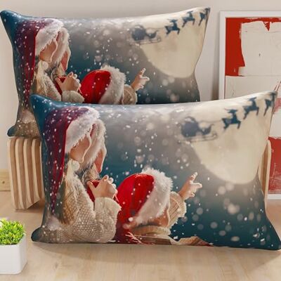 PETTI ARTIGIANI ITALIANI Petti Artesanos Italianos Par de Fundas de Cojín 40x80 cm en Microfibra, Fundas de Almohada Navideñas, Cojines Navideños Dormitorio, Juego de 2 Fundas de Cojín, Funda de Almohada Navideña 20 PETTI ARTIGIANI ITALIANI Petti Artesanos Italianos Par de Fundas de Cojín 40x80 cm en Microfibra, Fundas de Almohada Navideñas, Cojines Navideños Dormitorio, Juego de 2 Fundas de Cojín, Funda de Almohada Navideña 20