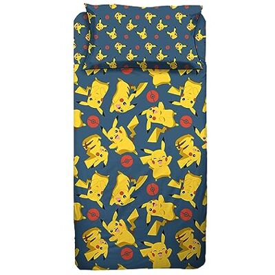 Conjunto de Ropa de Cama Individual Pokémon - Producto Oficial Conjunto de Ropa de Cama Individual Pokémon - Producto Oficial