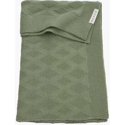 MEYCO Mantas marca . Modelo Baumwoll-Decke 75 x 100 cm Diamond Forest Green MEYCO Mantas marca . Modelo Baumwoll-Decke 75 x 100 cm Diamond Forest Green