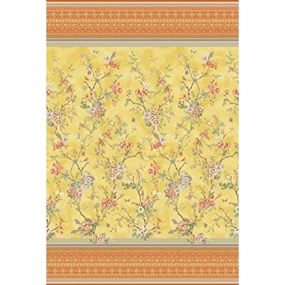 Bassetti PALLANZA Colcha de algodón, Amarillo, 180 x 255 cm Bassetti PALLANZA Colcha de algodón, Amarillo, 180 x 255 cm