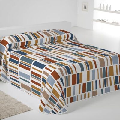 NATURALS ICEHOME Colcha Bouti Estampada o Lisa para Verano y Entretiempo Microfibra Extra Suave Acolchado a Rombos Cubrecama Reversible (Rendall, Cama 90/105) NATURALS ICEHOME Colcha Bouti Estampada o Lisa para Verano y Entretiempo Microfibra Extra Suave Acolchado a Rombos Cubrecama Reversible (Rendall, Cama 90/105)