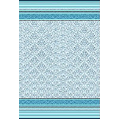 Bassetti Foulard, algodón, Azul, 270 x 270 Bassetti Foulard, algodón, Azul, 270 x 270