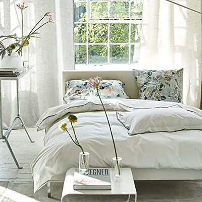 Designers Guild Funda de edredón Lisa, percal de algodón, 240 x 220 cm, Esmeralda, Astor Forest Sage Designers Guild Funda de edredón Lisa, percal de algodón, 240 x 220 cm, Esmeralda, Astor Forest Sage