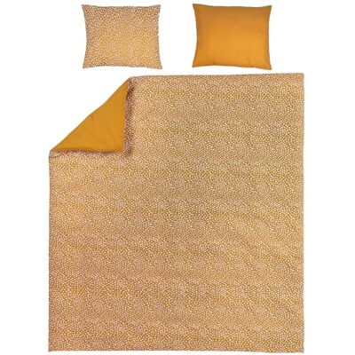 MEYCO Ropa de Cama Doble Home Cheetah/Uni (algodón, Material Transpirable, fácil Cuidado, práctica Tira de remetido, Dimensiones: 200 x 200/220 cm), Oro Miel MEYCO Ropa de Cama Doble Home Cheetah/Uni (algodón, Material Transpirable, fácil Cuidado, práctica Tira de remetido, Dimensiones: 200 x 200/220 cm), Oro Miel