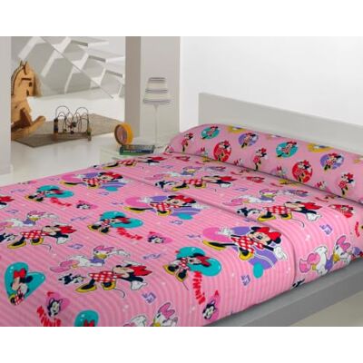 Disney Juego de Sábanas Coralina 3 Piezas Cama 90 cm Personajes (Minnie, Cama 90cm) Disney Juego de Sábanas Coralina 3 Piezas Cama 90 cm Personajes (Minnie, Cama 90cm)