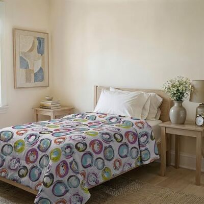 MB HOME BASIC Colcha de verano - Estampada, Microfibra, Poliéster, Italia MB HOME BASIC Colcha de verano - Estampada, Microfibra, Poliéster, Italia