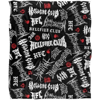 Stranger Things Season 5 Hellfire Club Manta Polar Sin clasificar Mantas Multicolor Stranger Things Season 5 Hellfire Club Manta Polar Sin clasificar Mantas Multicolor
