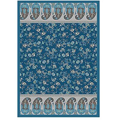 Bassetti Plaid Genova B1 Algodón (satén mako en Color Azul, Medidas: 155 x 220 cm) Bassetti Plaid Genova B1 Algodón (satén mako en Color Azul, Medidas: 155 x 220 cm)