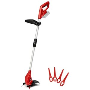 Einhell Cortabordes a batería GC-CT 18/24 Li Solo Power X-Change Ligero y manejable, Mango Ajustable y Mango Adicional, Protector de Flores, Incluye 20 Cuchillas. Batería y Cargador aparte Einhell Cortabordes a batería GC-CT 18/24 Li Solo Power X-Change Ligero y manejable, Mango Ajustable y Mango Adicional, Protector de Flores, Incluye 20 Cuchillas. Batería y Cargador aparte