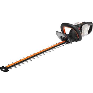 WORX Cortasetos batería 40V, brushless, 3.400 c.p.m, Ramas hasta 27mm, cuchila Doble, Baja vibración, empuñadura Tipo D, gatillo Seguridad, setos, arbustos densos, sin batería ni Cargador WORX Cortasetos batería 40V, brushless, 3.400 c.p.m, Ramas hasta 27mm, cuchila Doble, Baja vibración, empuñadura Tipo D, gatillo Seguridad, setos, arbustos densos, sin batería ni Cargador