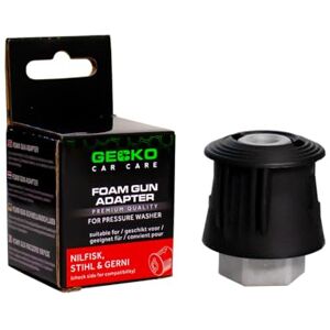 Gecko Adaptador M22/14MM Compatible con: Nilfisk/Stihl/Gerni, Negro Gecko Adaptador M22/14MM Compatible con: Nilfisk/Stihl/Gerni, Negro