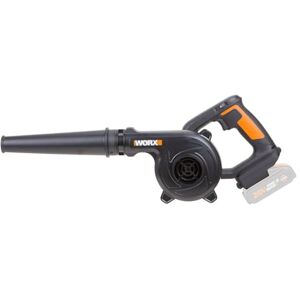 WORX Soplador Ligero 20V Máx. PowerShare No Incluye batería ni Cargador 3 velocidades, ergonómico y Potente Ideal para soplados de Taller Negro WORX Soplador Ligero 20V Máx. PowerShare No Incluye batería ni Cargador 3 velocidades, ergonómico y Potente Ideal para soplados de Taller Negro