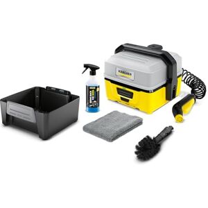 KÄRCHER Hidrolimpiadora móvil OC 3, para Aplicaciones móviles, depósito Agua extraíble 4l, Manguera Espiral 2,8m, duración batería 15 min, Cepillo Universal, Limpiador Bicicletas, paño Microfibra KÄRCHER Hidrolimpiadora móvil OC 3, para Aplicaciones móviles, depósito Agua extraíble 4l, Manguera Espiral 2,8m, duración batería 15 min, Cepillo Universal, Limpiador Bicicletas, paño Microfibra