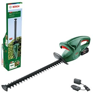 Bosch cortasetos a batería EasyHedgeCut 18V-52-13 (1 de 2.0 Ah; sistema 18 V; hoja 52 cm largo; para recortar setos pequeños; en embalaje cartón)