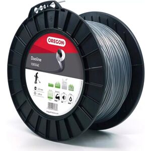 Oregon Hilo Material dual para Desbrozadora 3mm, Hierba, Maleza, Vegetación y más, Hilo de Nylon de Gran Resistencia, Compatible con la Mayoría de Modelos Estándar, 3.0mm x 120m () Oregon Hilo Material dual para Desbrozadora 3mm, Hierba, Maleza, Vegetación y más, Hilo de Nylon de Gran Resistencia, Compatible con la Mayoría de Modelos Estándar, 3.0mm x 120m ()