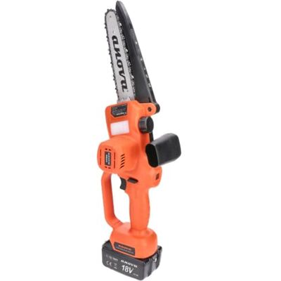 anova Sierra de poda a batería 600 W 18 V 1,55 KG Longitud Corte 20 CM 8" Cadena 1/4".043" 1,1 MM 47E para Poda y Corte de Ramas en Frutales y Jardín Diseño Robusto anova Sierra de poda a batería 600 W 18 V 1,55 KG Longitud Corte 20 CM 8" Cadena 1/4".043" 1,1 MM 47E para Poda y Corte de Ramas en Frutales y Jardín Diseño Robusto