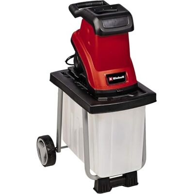 Einhell Trituradora eléctrica de cuchillas GC-KS 2540 CB (2 cuchilla reversibles acero especial, gran boca de tolva, interruptor protección motor, recogedor de 55l, asa de transporte incl. prensador) Einhell Trituradora eléctrica de cuchillas GC-KS 2540 CB (2 cuchilla reversibles acero especial, gran boca de tolva, interruptor protección motor, recogedor de 55l, asa de transporte incl. prensador)