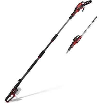 Einhell Multiherramienta con batería GP-HC 18/5020 Li T BL-Solo Professional Power X-Change (18 V, Brushless, Cortasetos de 50 cm, podadora de 18 cm, Mango telescópico, sin batería) Einhell Multiherramienta con batería GP-HC 18/5020 Li T BL-Solo Professional Power X-Change (18 V, Brushless, Cortasetos de 50 cm, podadora de 18 cm, Mango telescópico, sin batería)