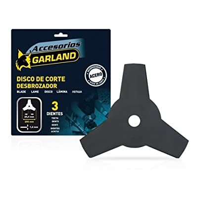 Garland 7100255143 Disco 3 dientes 255 mm. Ø para Desbrozadora Garland 7100255143 Disco 3 dientes 255 mm. Ø para Desbrozadora