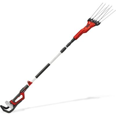 Einhell Vareador de aceitunas con batería GE-FS 18/53 Li-Solo Power X-Change (18 V, 53 cm de anchura de trabajo, 310 cm de longitud total, telescópico, dientes intercambiables, sin batería) Einhell Vareador de aceitunas con batería GE-FS 18/53 Li-Solo Power X-Change (18 V, 53 cm de anchura de trabajo, 310 cm de longitud total, telescópico, dientes intercambiables, sin batería)