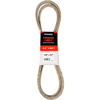 MAXPOWER Correa Trapezoidal , reforzadas con Kevlar, 5/8'' x 82'' 5L820 Longitud Exterior L(a) 2080 mm. MAXPOWER Correa Trapezoidal , reforzadas con Kevlar, 5/8'' x 82'' 5L820 Longitud Exterior L(a) 2080 mm.