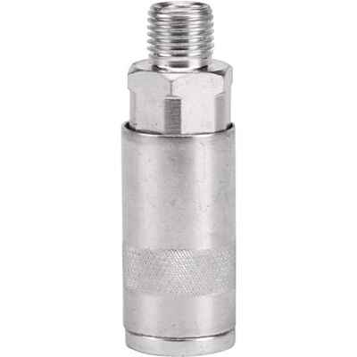 Draper EAC 1/4-inch BSP aire acoplamiento cónico rosca macho, azul Draper EAC 1/4-inch BSP aire acoplamiento cónico rosca macho, azul