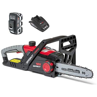 Briggs & Stratton Sprint 18SCSK 18V Lithium-Ion 25cm Kit Motosierra sin cuerda, Powered by , 600W Motor, 5.0Ah batería y cargador incluído, Briggs & Stratton Sprint 18SCSK 18V Lithium-Ion 25cm Kit Motosierra sin cuerda, Powered by , 600W Motor, 5.0Ah batería y cargador incluído,