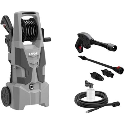 Lavor Hidrolimpiadora de agua fría RUN EXTRA 145 GL con enrollador de manguera, Presión max 145 bar, Caudal max 420 litros por hora, Motor 1900 Watt Lavor Hidrolimpiadora de agua fría RUN EXTRA 145 GL con enrollador de manguera, Presión max 145 bar, Caudal max 420 litros por hora, Motor 1900 Watt