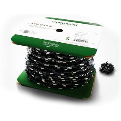 Grimsholm Green Cadena para motosierra Premium Cut 1640 DL 3/8" LP .050"/1,3 mm Grimsholm Green Cadena para motosierra Premium Cut 1640 DL 3/8" LP .050"/1,3 mm