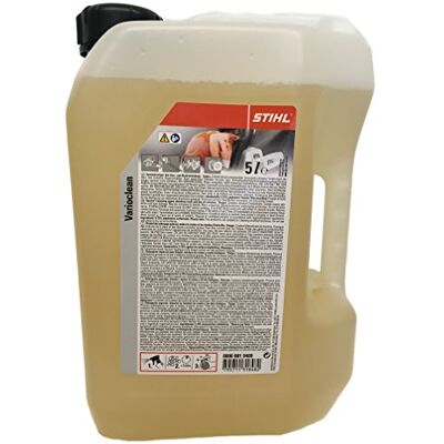 Stihl Varioclean Limpiador especial de 5 litros, bidón de resina, cadenas biológicas Stihl Varioclean Limpiador especial de 5 litros, bidón de resina, cadenas biológicas