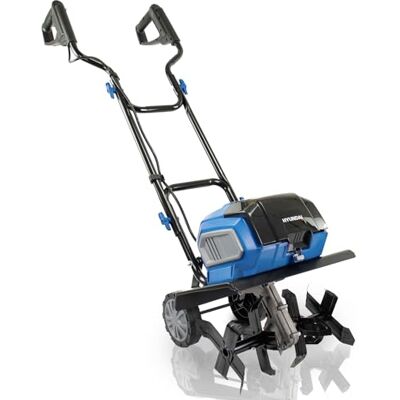 Hyundai 2 cultivadores de jardín inalámbricos de 20 V (40 V), 360 mm de Ancho, 220 mm de Profundidad, Motor sin escobillas, baterías de Iones de Litio Hyundai 2 cultivadores de jardín inalámbricos de 20 V (40 V), 360 mm de Ancho, 220 mm de Profundidad, Motor sin escobillas, baterías de Iones de Litio