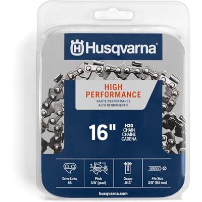 Husqvarna 90SG-56 Cadena para Motosierra (16", 0,375 Pulgadas) Husqvarna 90SG-56 Cadena para Motosierra (16", 0,375 Pulgadas)