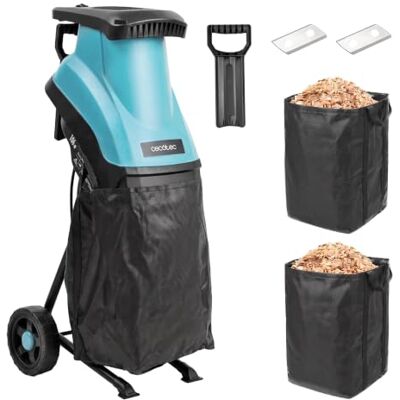 Cecotec Biotrituradora de Jardín BioCrush 3100 Fast Potencia de 2500 W, Velocidad de 4500 rpm, Diámetro Máximo de Trituración 45 mm, Cuchillas de Acero SK5, Clasificación IPX4 Cecotec Biotrituradora de Jardín BioCrush 3100 Fast Potencia de 2500 W, Velocidad de 4500 rpm, Diámetro Máximo de Trituración 45 mm, Cuchillas de Acero SK5, Clasificación IPX4
