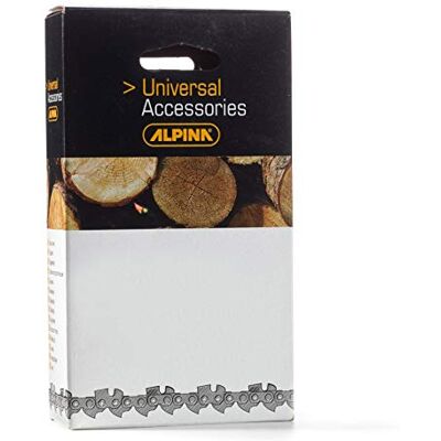 Alpina Cadena para motosierra CHAIN 3/8 pulgadasMINI .050 pulgadas1.3MM 45E Alpina Cadena para motosierra CHAIN 3/8 pulgadasMINI .050 pulgadas1.3MM 45E