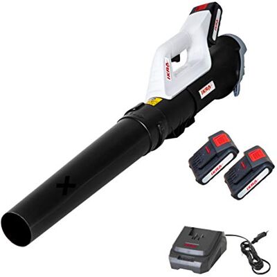 IKRA soplador de Hojas ICB 20, 2 baterías 20V y Cargador rápido, 150 km/h IKRA soplador de Hojas ICB 20, 2 baterías 20V y Cargador rápido, 150 km/h