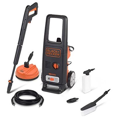 Black & Decker Hidrolimpiadora de Alta Presión con Patio Cleaner y Cepillo Fijo, Deluxe(1600 W, 125 Bar, 420 l/h) Black & Decker Hidrolimpiadora de Alta Presión con Patio Cleaner y Cepillo Fijo, Deluxe(1600 W, 125 Bar, 420 l/h)