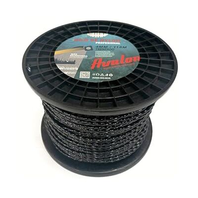 Avalon Hilo Trenzado de Nylon Universal para Desbrozadora y Cortacésped (4 mm x 118 m). Hilo helicoidal para el desbroce de maleza y vegetación densa. Avalon Hilo Trenzado de Nylon Universal para Desbrozadora y Cortacésped (4 mm x 118 m). Hilo helicoidal para el desbroce de maleza y vegetación densa.
