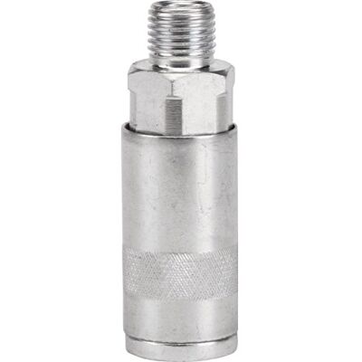 Draper EAC 1/4-inch BSP aire acoplamiento cónico rosca macho, azul Draper EAC 1/4-inch BSP aire acoplamiento cónico rosca macho, azul