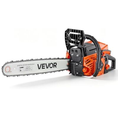 VEVOR Motosierra de Gasolina 58 CC Espada de 50,8 cm Motosierra de Poda VEVOR Motosierra de Gasolina 58 CC Espada de 50,8 cm Motosierra de Poda