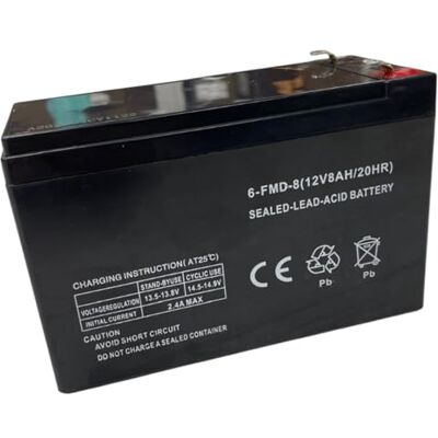 Avalon Batería de Repuesto para Pulverizador Eléctrico de 12 Voltios y 8 Ah. Batería para sulfatadoras de Mochila de 16L. Recambios de pulverizadores Avalon Batería de Repuesto para Pulverizador Eléctrico de 12 Voltios y 8 Ah. Batería para sulfatadoras de Mochila de 16L. Recambios de pulverizadores