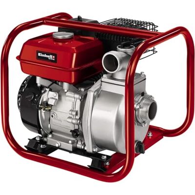 Einhell Bomba de agua a gasolina GE-PW 46 (4,6 kW, motor de 4 t., caudal máximo 23.000 l/h, depósito de 3,6 l, fusible de bajo nivel de aceite, incl. adaptador p. conexión de manguera/rosca exterior) Einhell Bomba de agua a gasolina GE-PW 46 (4,6 kW, motor de 4 t., caudal máximo 23.000 l/h, depósito de 3,6 l, fusible de bajo nivel de aceite, incl. adaptador p. conexión de manguera/rosca exterior)