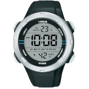 Lorus Reloj Digital para Hombres de Cuarzo con Correa en Silicona Lorus Reloj Digital para Hombres de Cuarzo con Correa en Silicona
