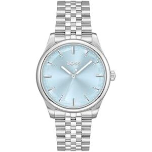 Boss Reloj con Movimiento de Cuarzo de Tres Manecillas para Mujer Colección Graceful con Correa de Acero Inoxidable Plateada Boss Reloj con Movimiento de Cuarzo de Tres Manecillas para Mujer Colección Graceful con Correa de Acero Inoxidable Plateada