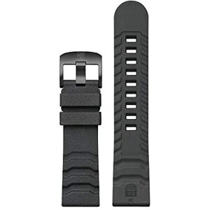 Luminox Correa de reloj de goma para hombre, color negro Luminox Correa de reloj de goma para hombre, color negro