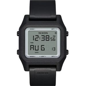NIXON Staple A1309 Reloj Deportivo Digital para Hombre (38mm Cara, 22mm Banda de PU/Goma/Silicona) Black/Positive NIXON Staple A1309 Reloj Deportivo Digital para Hombre (38mm Cara, 22mm Banda de PU/Goma/Silicona) Black/Positive